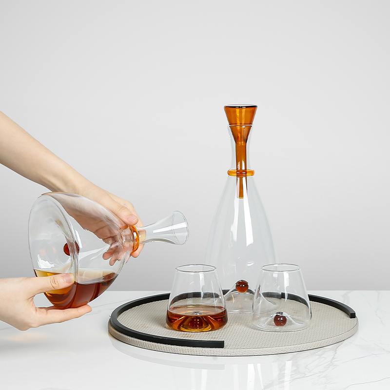 Modern Minimalist Glass Decant - Home Bar And Cabinet review and price