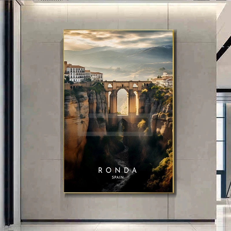 Spain Travel Poster Barcelona  - Home Barcelona review and price