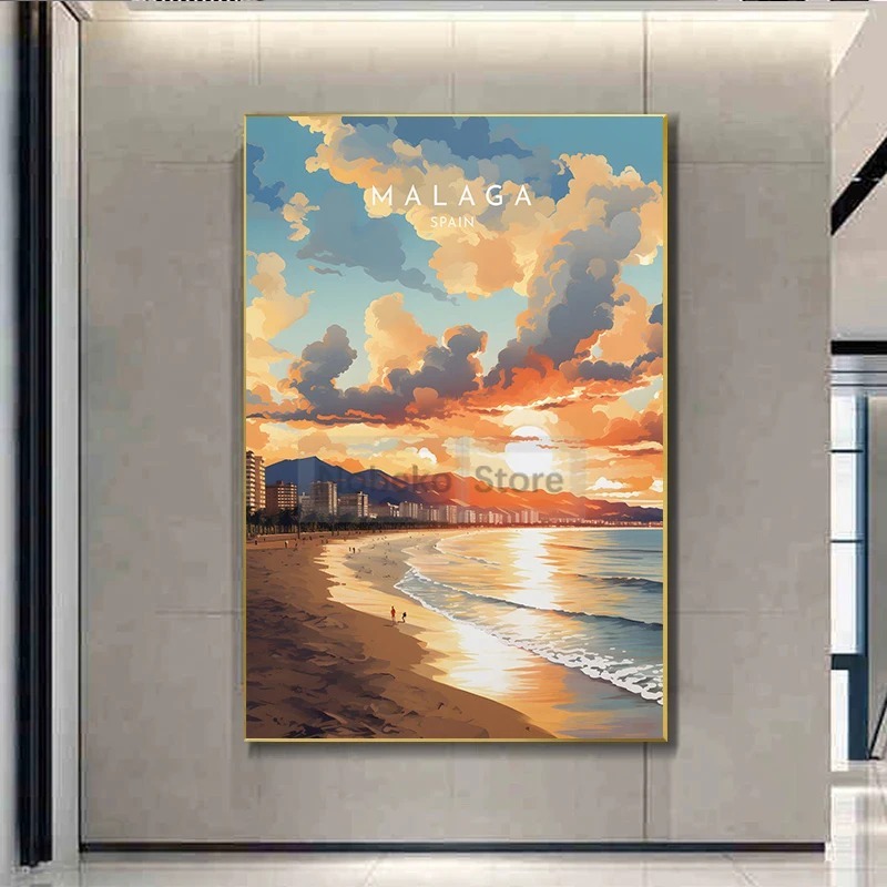 Spain Travel Poster Barcelona  - Home Barcelona review and price
