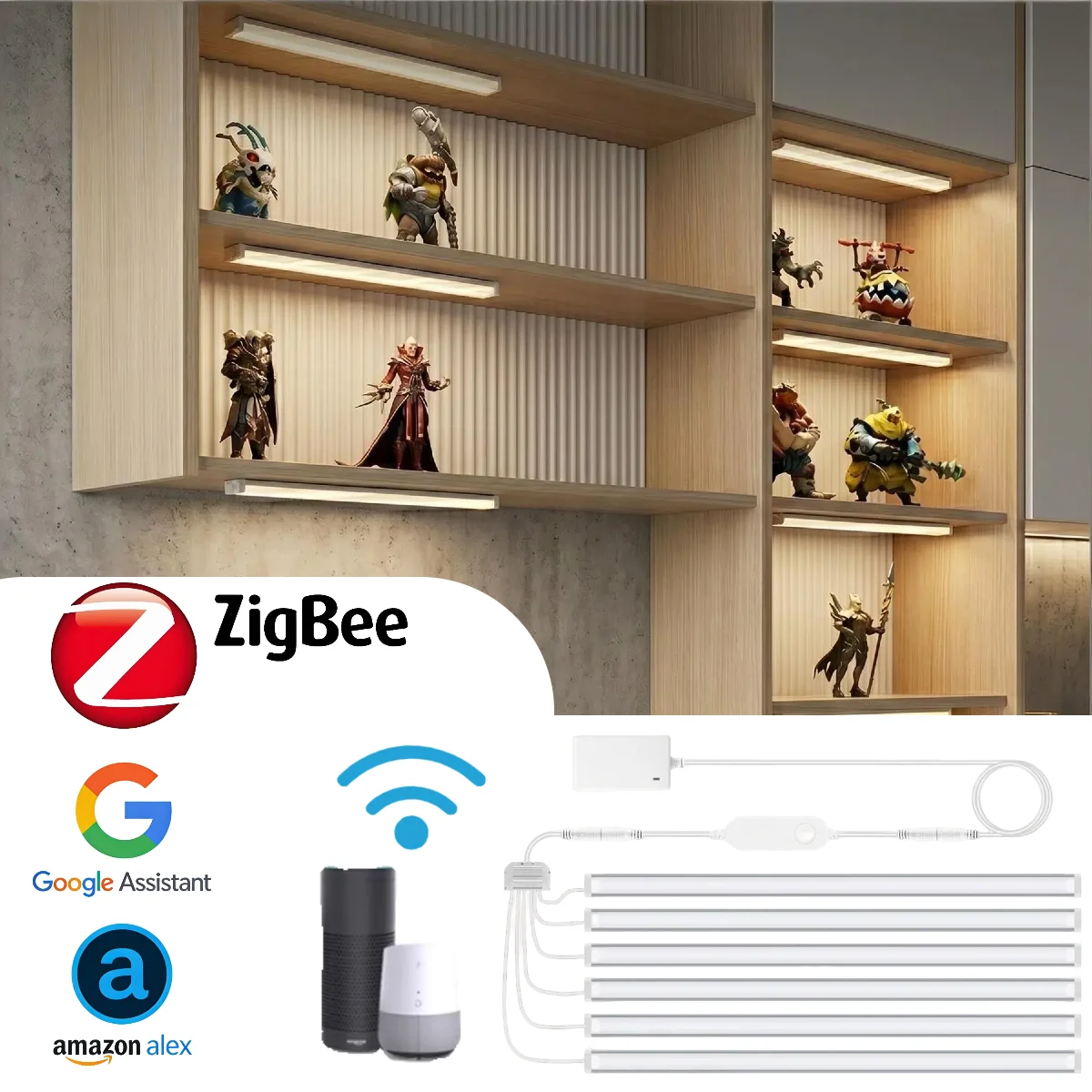 Zigbee Smart Under Cabinet Lig - Home Bar And Cabinet review and price