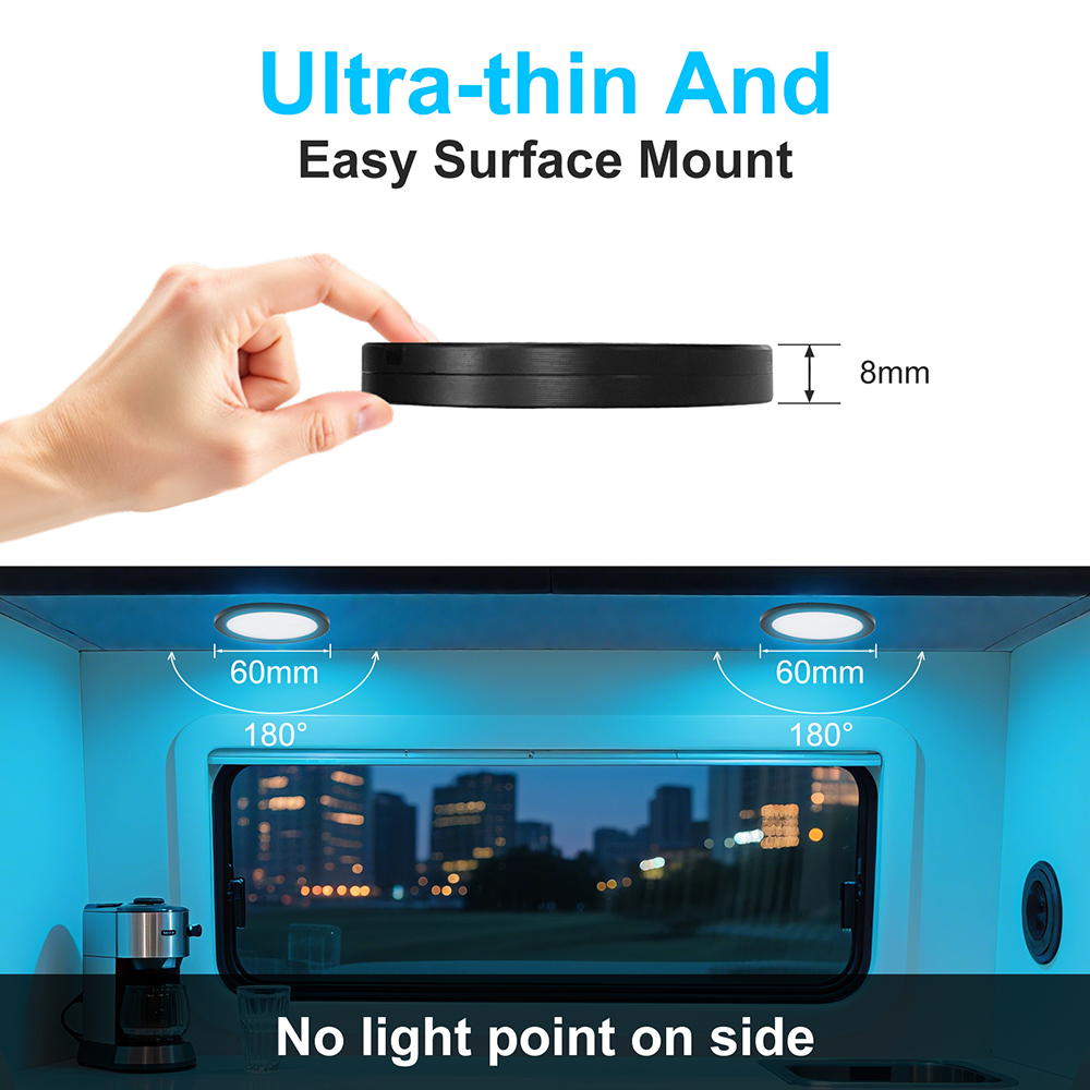 1/2/4/6 Lamp RGB LED Under Cab - Home Bar And Cabinet review and price