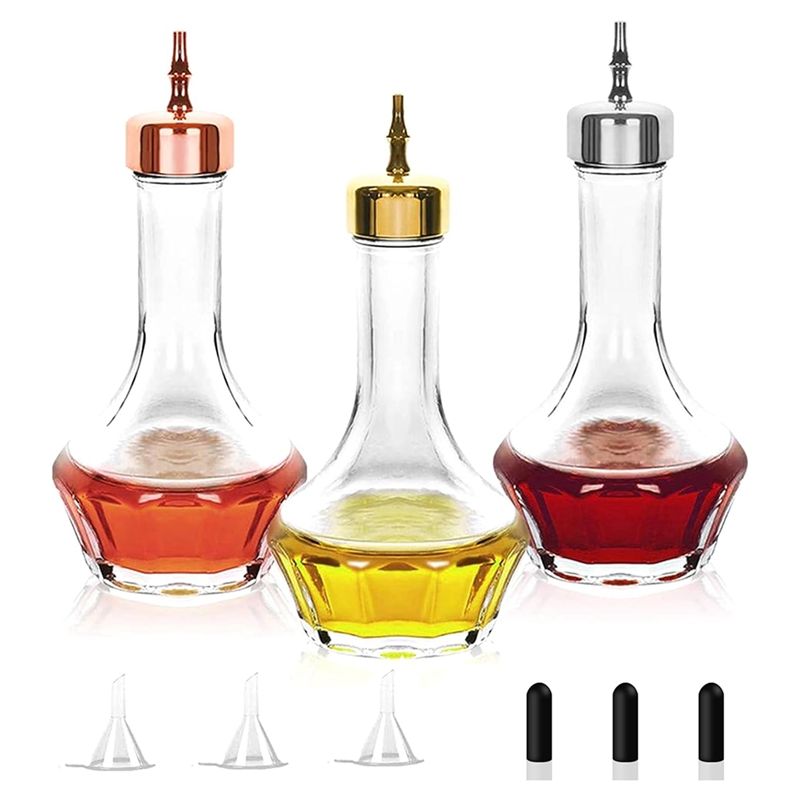 A04G-Bitters Bottle Set Of 3-1 - Bitters Bottle Set review and price