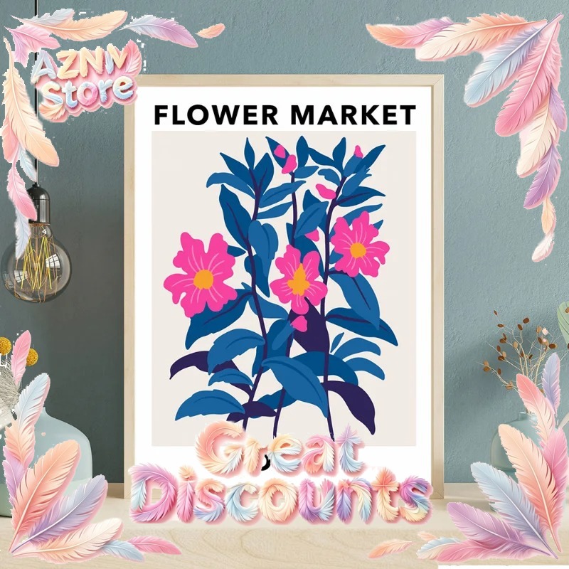 Flower Market Prints Poster Ba - Home Barcelona review and price