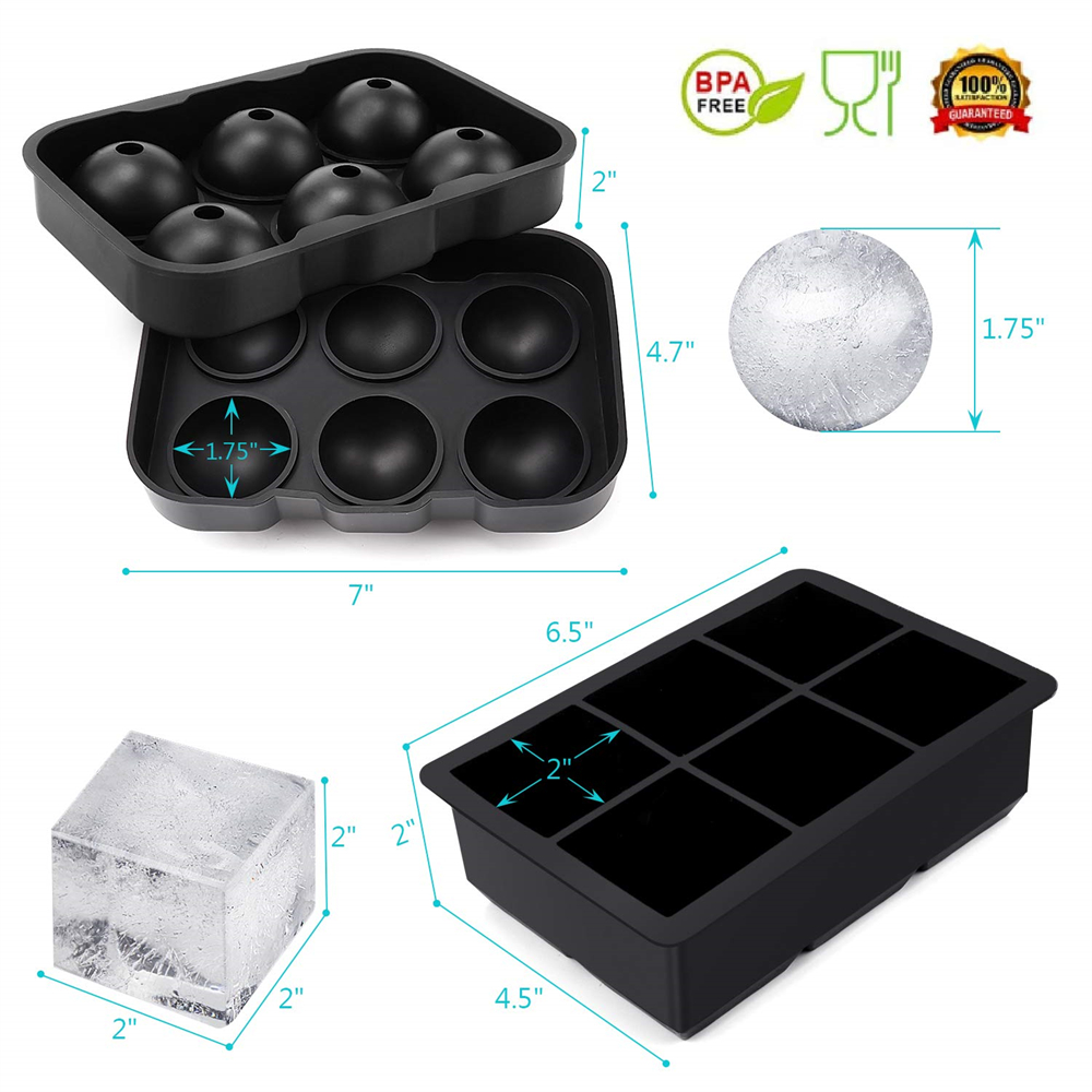 4/6 Grid Big Ball Square Ice C - Ice Mold Sphere review and price