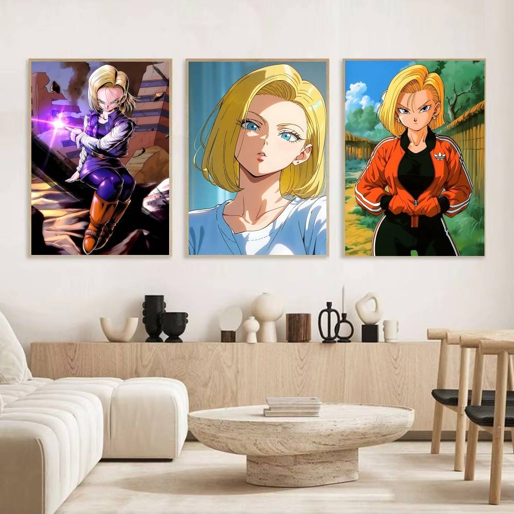 Anime DRAGON BALL Android 18 p - Home Bar Android review and price