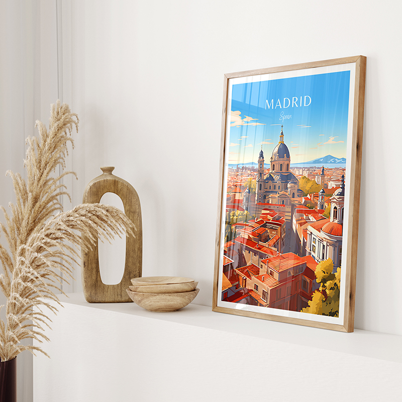 Spain Travel Poster Paris Gran - Home Barcelona review and price
