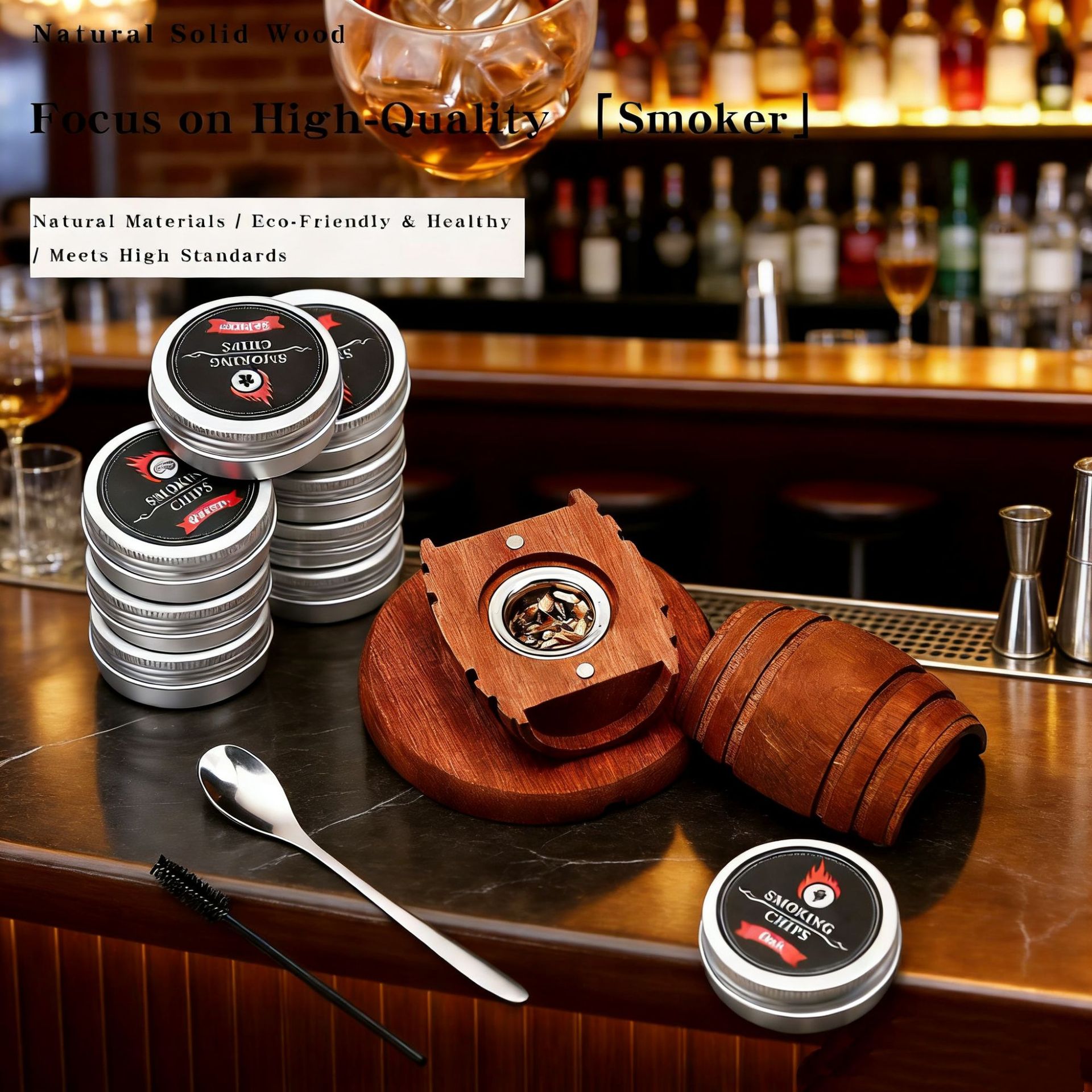Whisky Smoking Kit, Oak Smoker - Smoking Gun Kit review and price