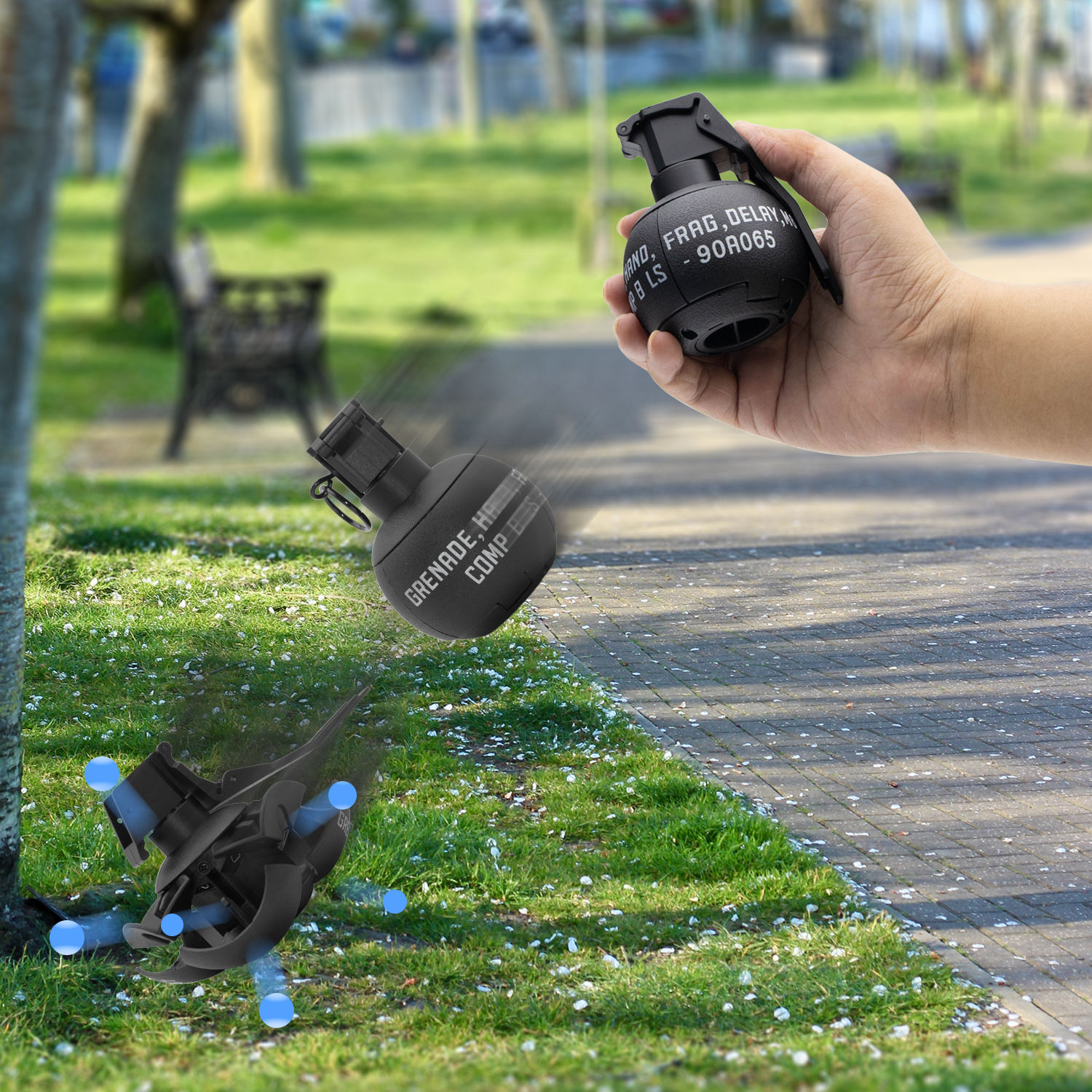 AA- Tactical Grenade Model Set - Smoking Gun Kit review and price