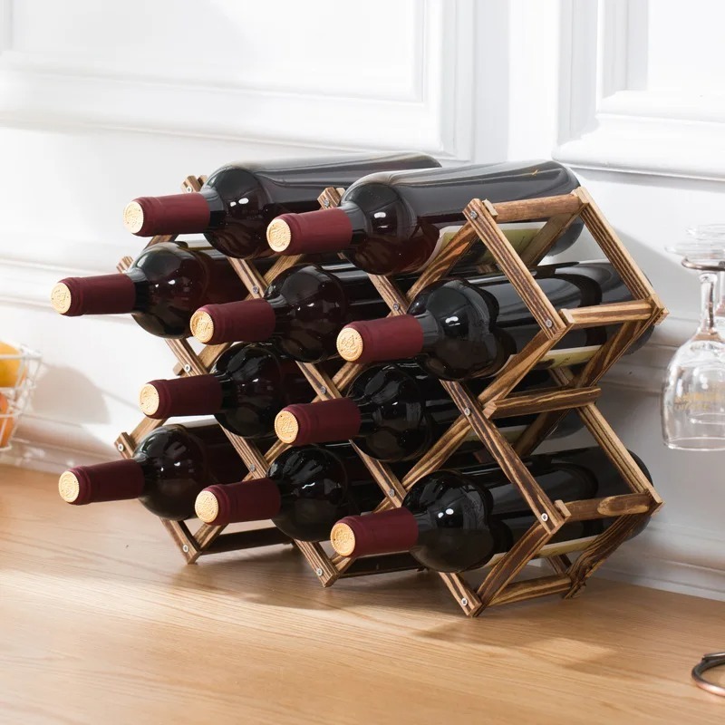 Stackable Wine Storage Shelves - Home Bar And Cabinet review and price