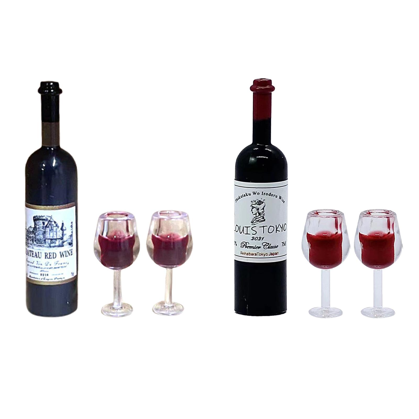 1/12 Scale Dollhouse Wine Bott - Home Bar Supplies review and price