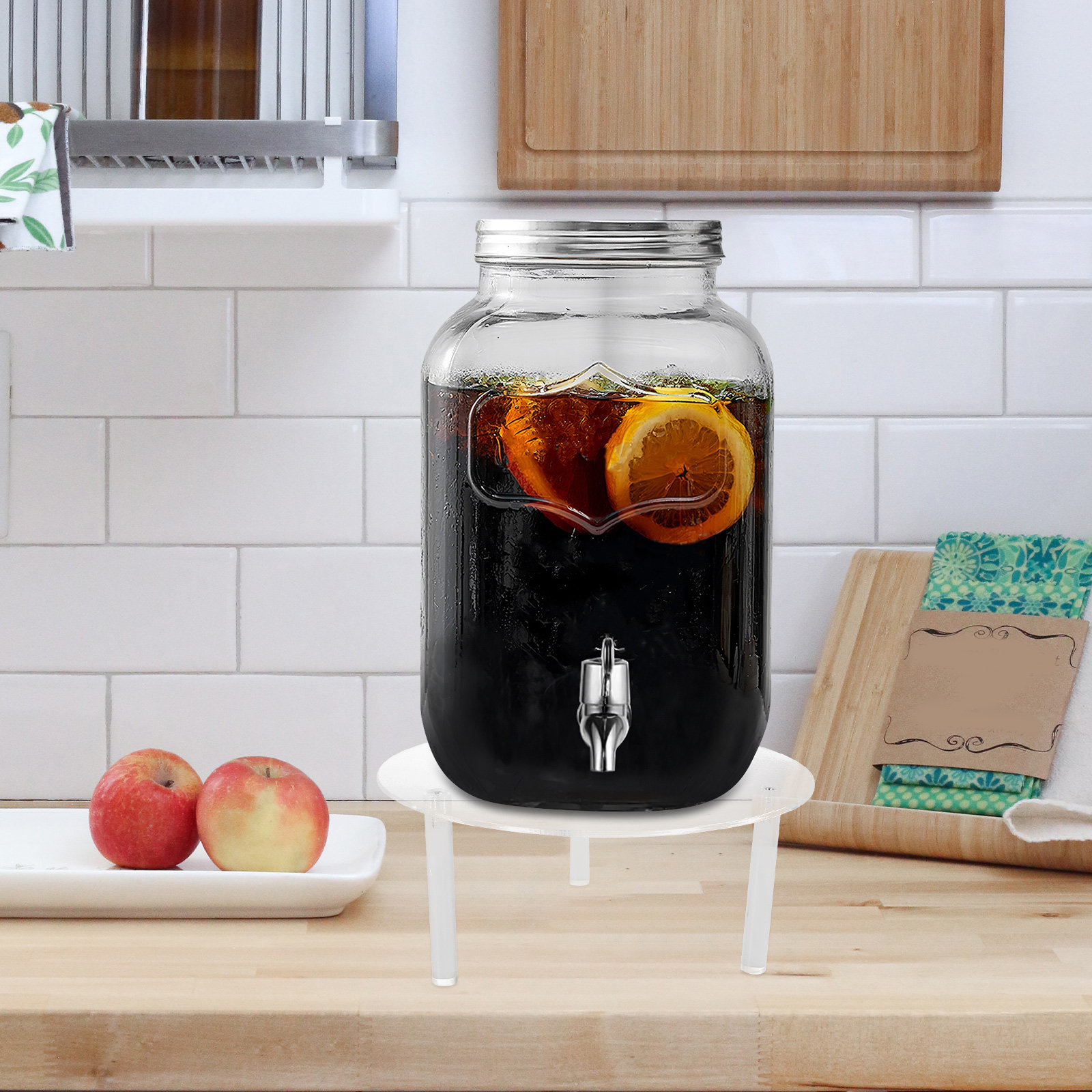 Acrylic Drink Dispenser Stand  - Home Bar Stand review and price