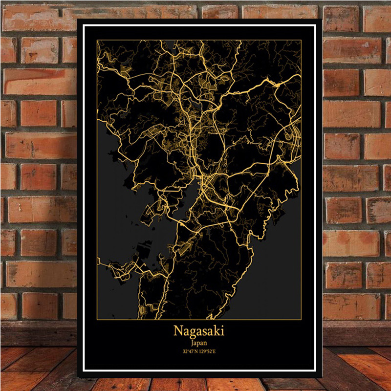 Poster Prints Amsterdam Tokyo  - Home Barcelona review and price