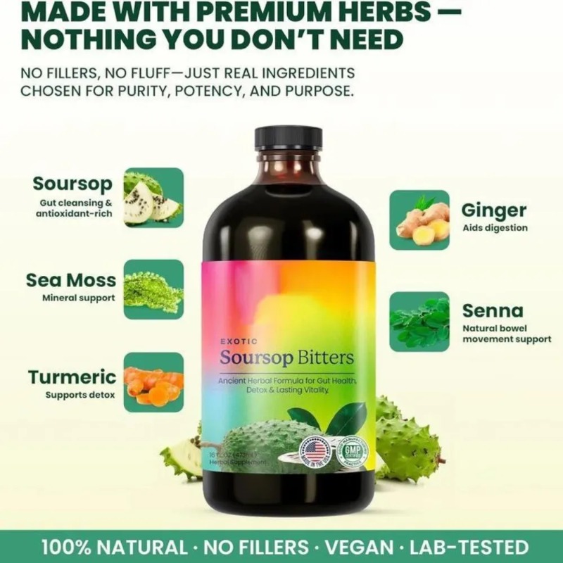 Soursop Bitters Liquid 16 Fl O - Bitters Bottle Set review and price