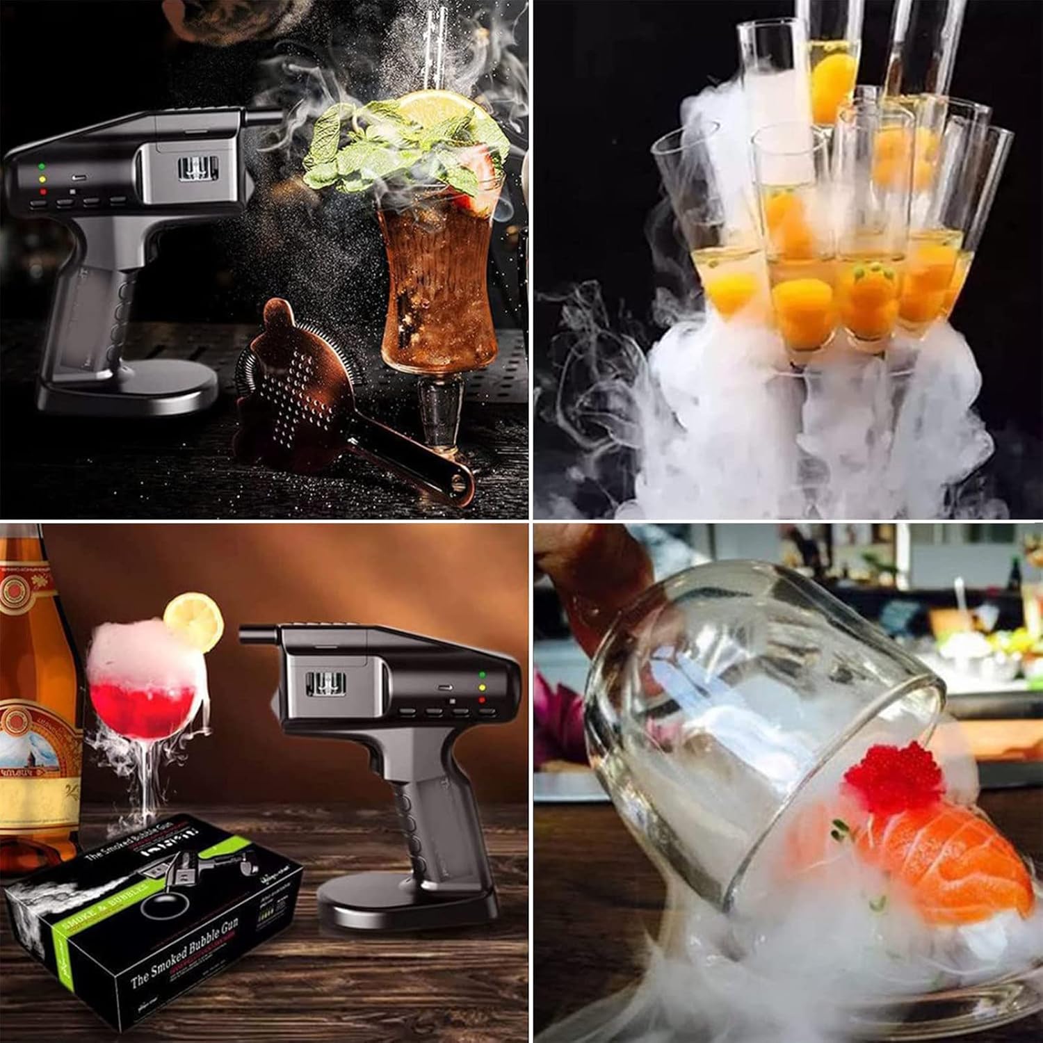 Professional Portable Cocktail - Smoking Gun Kit review and price