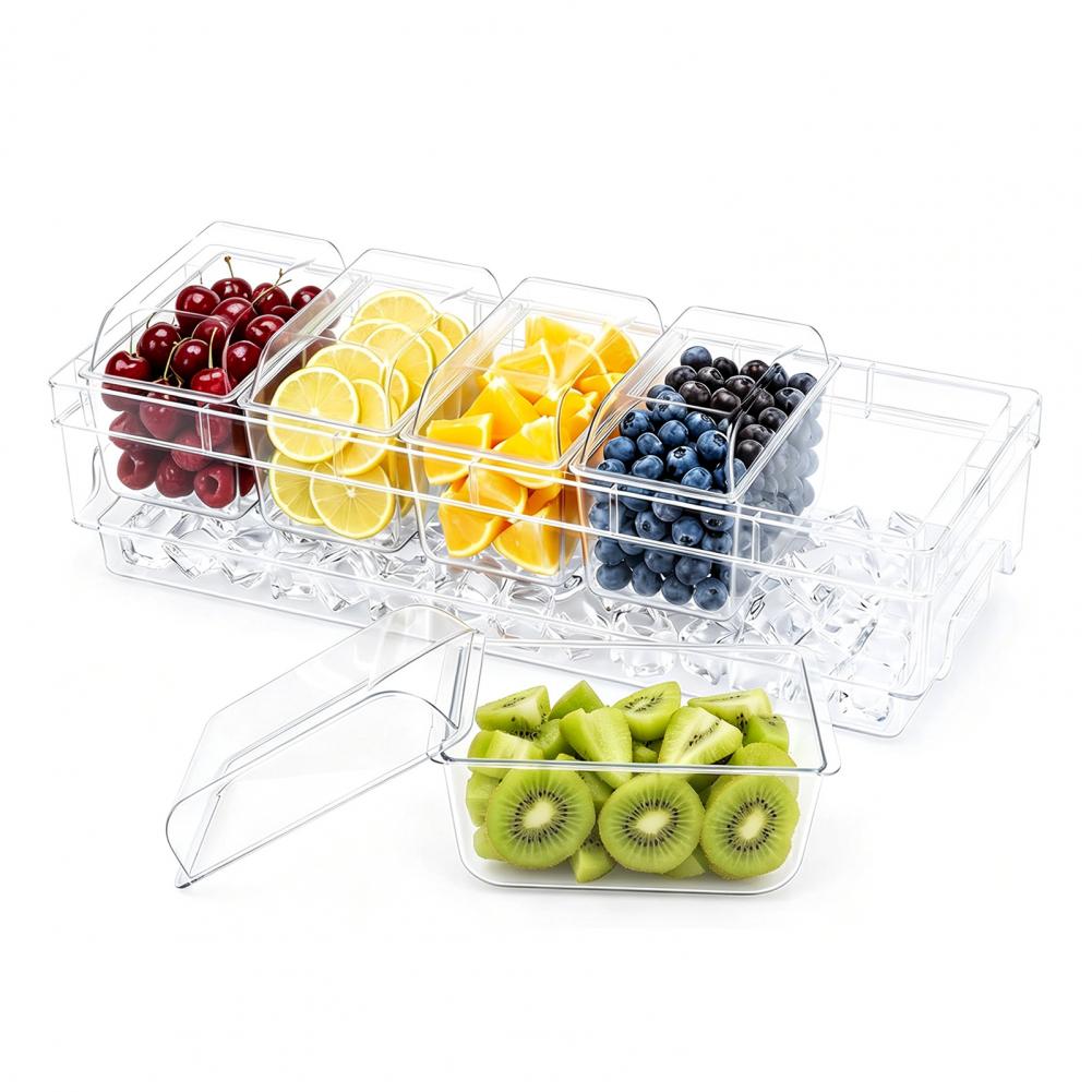 2026 Taco Bar Serving Set for  - Garnish Tray Set review and price