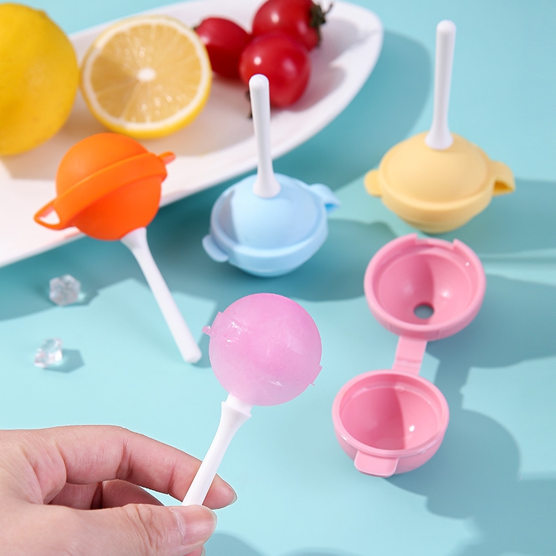 4 PCS Lollipop Ice Ball Mold S - Ice Mold Sphere review and price