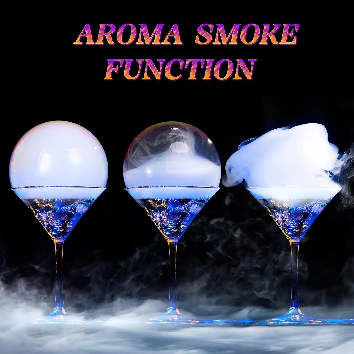 Electric Cocktail Smoke Bubble - Smoking Gun Kit review and price
