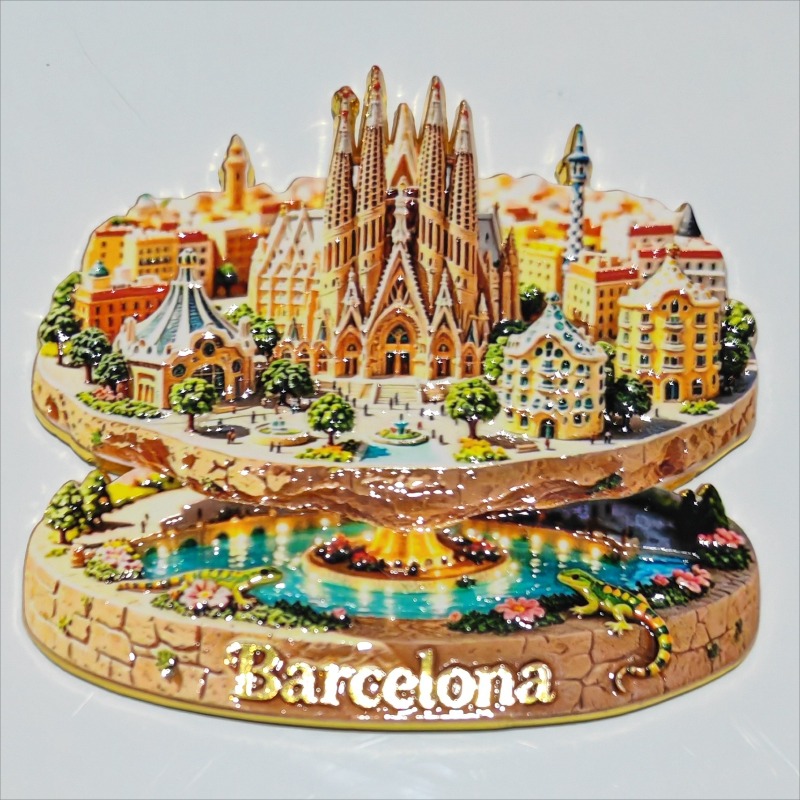 Spain Metal Fridge Magnets Bar - Home Barcelona review and price