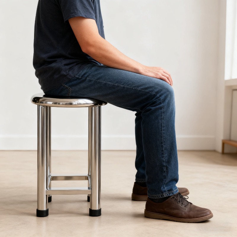 304 Stainless Steel Round Stoo - Home Bar Stools review and price