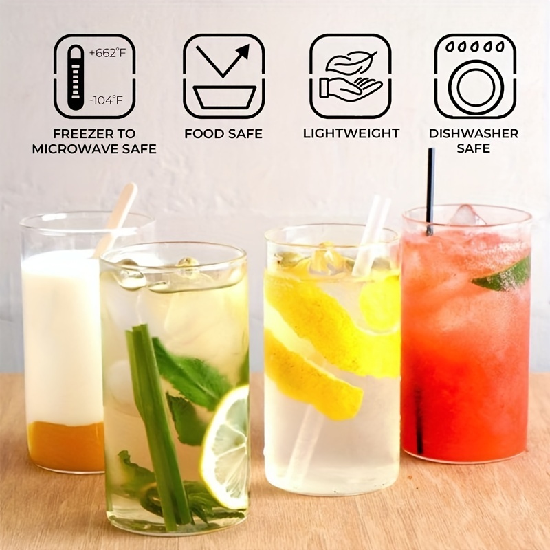 4PCS 560/440ML Drinking Glasse - Highball Glass Set review and price