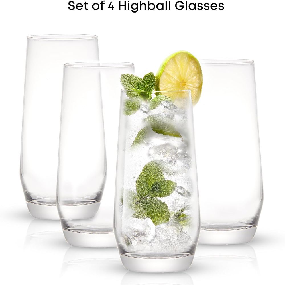18.5 oz Highball Glasses Set,  - Highball Glass Set review and price