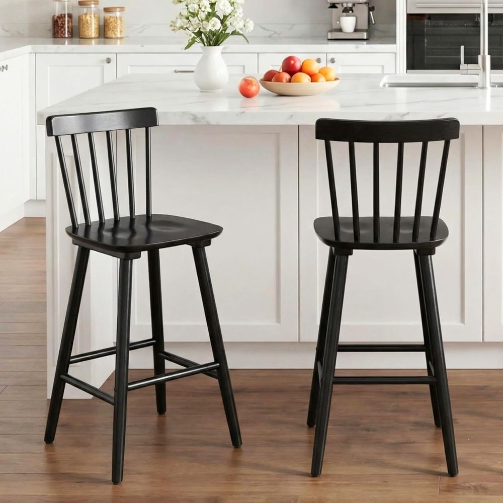 Set of 4, 26 Counter Height Wo - Home Bar Stools review and price