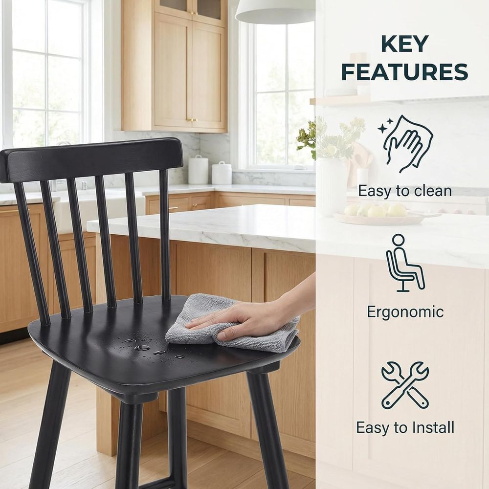 Set of 4, 26 Counter Height Wo - Home Bar Stools review and price